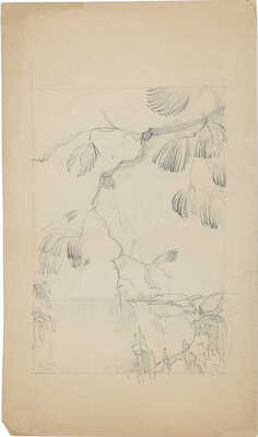 Такке Борис Александрович, Юон Константин Федорович. Лот из шести предметов, относящихся к совместному созданию К.Ф. Юоном и Б.А. Такке этикетки-рекламы для «Интуриста»